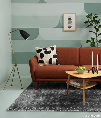 Modernist movement inspired lounge