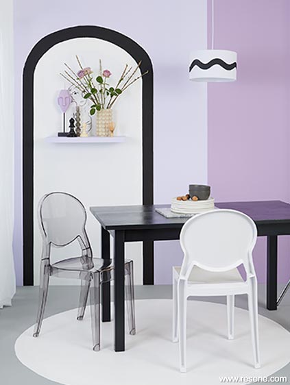 Painted archway in your dining room