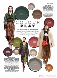 Colour play - runway inspiration