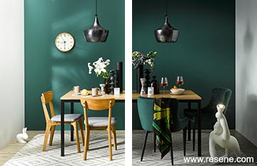 Day and night settings for your dining room