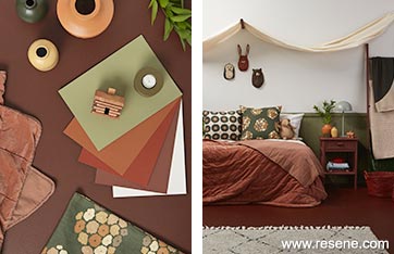 Woodland inspired bedroom that grows with your teenager