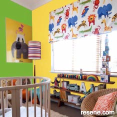 Kid's bedroom - African safari theme