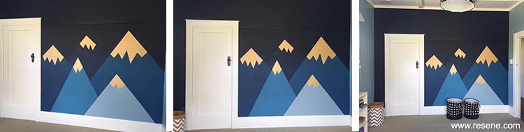 wall painted mural