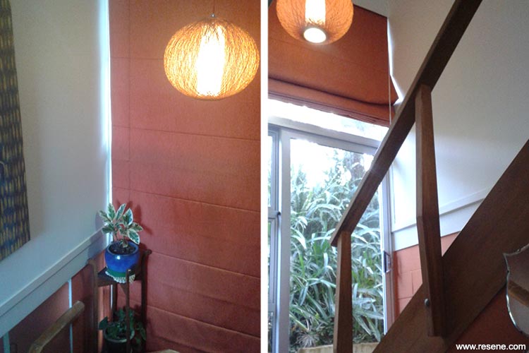 Stairwell makeover