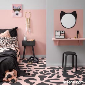 Kitty inspired bedroom