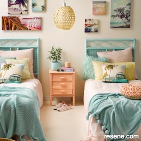 Vintage inspired bedroom