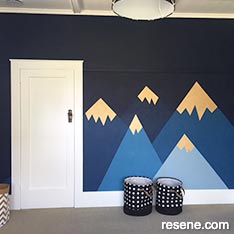 Wall mural - mountains