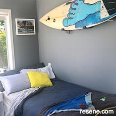 Boys surf themed room