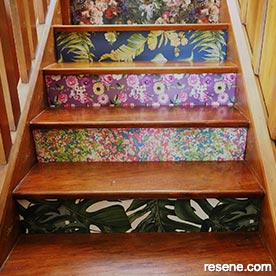 Wallpaper stairs
