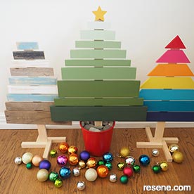 Build a Christmas tree