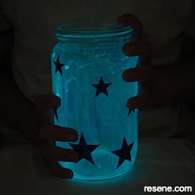 Glow jar lantern