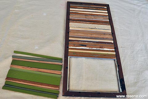 Step 4 - Glue wood panels