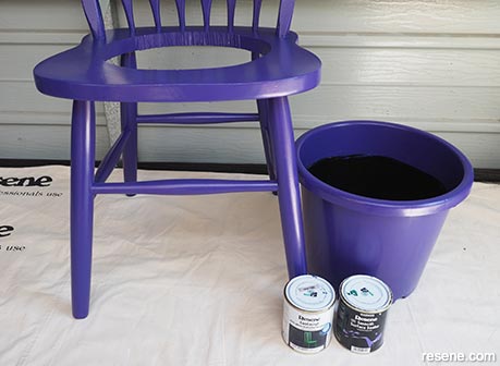 Flower pot chair - Step 4