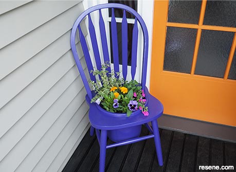 Flower pot chair - Step 5