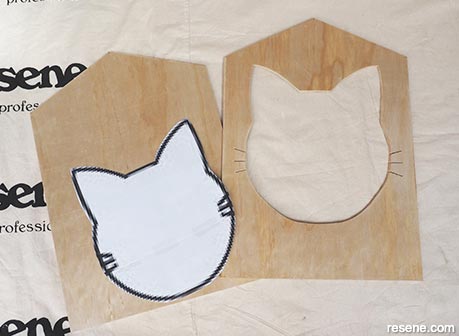 How to make a cat litter house - Step 2