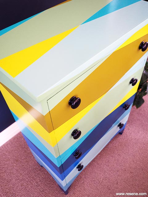 Upcycled drawers project