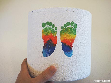 Footprint pot - Step 5