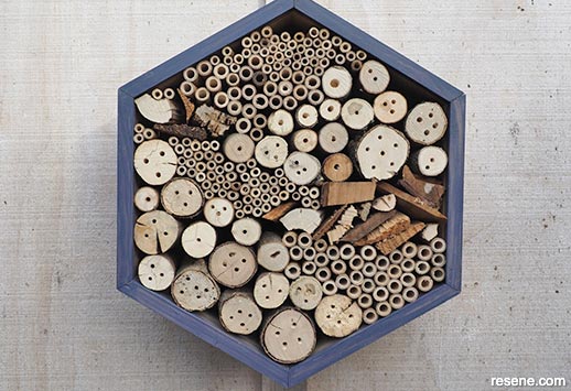 How to make a bee or bug hotel