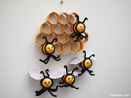 How to make egg bees - Step 7
