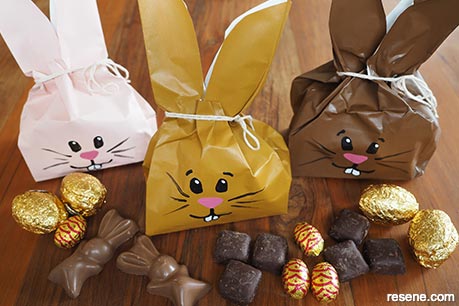 How to make your own Easter bunny bags - Step 5