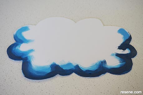How to make your own DIY rain cloud for kids - Step 3 (a)