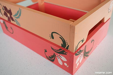 How to make your own Mother’s Day goody crate - Step 5