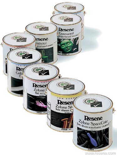 Resene paint cans