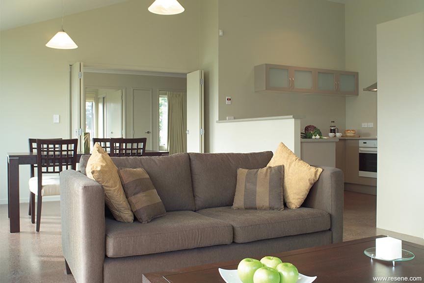 Energy efficient living room