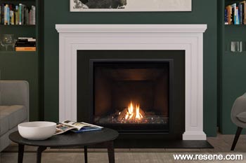 Ultra-wide linear fireplaces