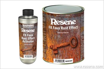 Resene FX Faux Rust Effect