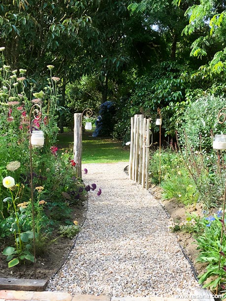 Pathway through the garden