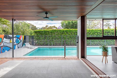 Modern home pool