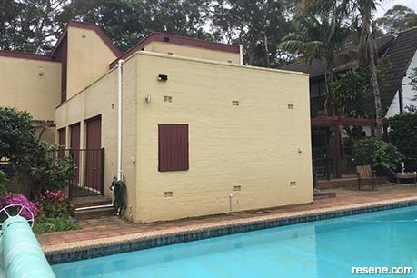 Pool before renovation