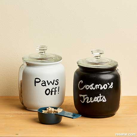 Create some pet treat containers