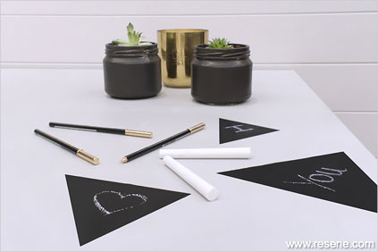 Personalise your study with a painted desk top