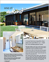 NZ's first certified passive home.