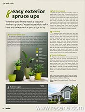 8 easy exterior spruce ups