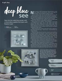Deep blue see - Tonal colour schemes