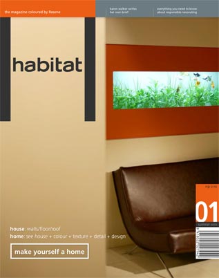 Habitat magazine issue 01 - summer 2004/2005