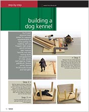 Building a dog kennel