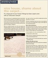 carpet care advice