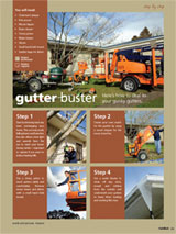 Here’s how to deal with your gunky gutters in four easy steps