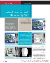 Resene Ezypaint virtual painting program