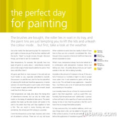 The perfect day for painting