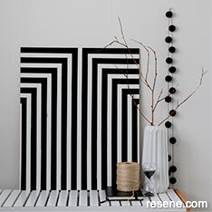 Paint stripes for a artwork canvas