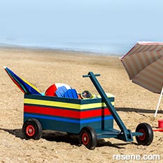 Make your own beach cart