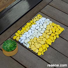 How to make your own pebble mat