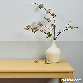 Crafting - create wallpaper flowers