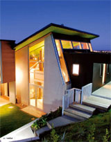 Colourful hawkes bay home
