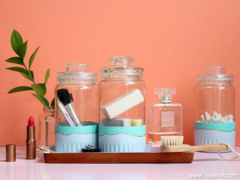 Paint beauty jars